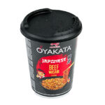 Beef Wasabi pasta dish in glass 93 g