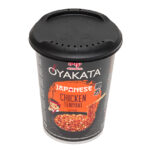 Teriyaki chicken noodle dish in glass 96 g