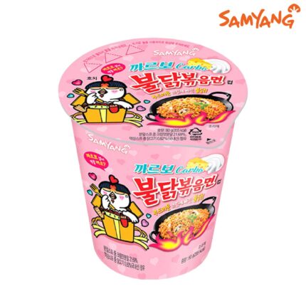 Buldak Carbonara Samyang Poharas ramen 80 g