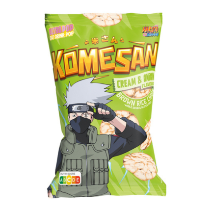 Naruto-Kakashi barna rizschips 60 g