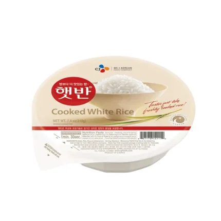 Hetbahn poharas főtt rizs