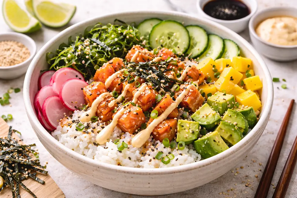 azsiaabc.hu - Lazacos poke bowl – sushi rizzsel