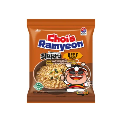 Choi's Ramyeon marha ízű instant leves