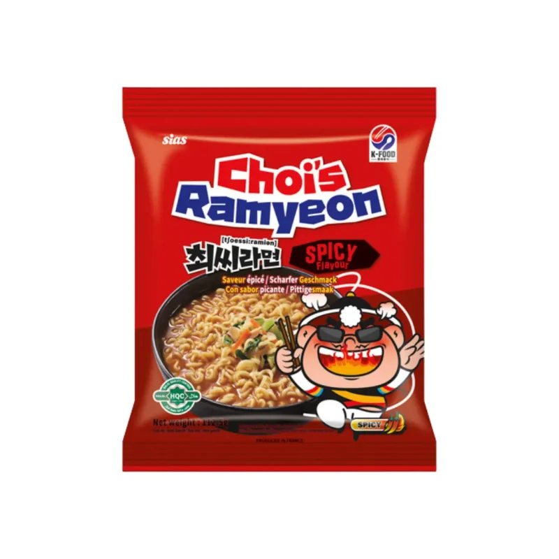 Choi's Ramyeon csípős instant leves