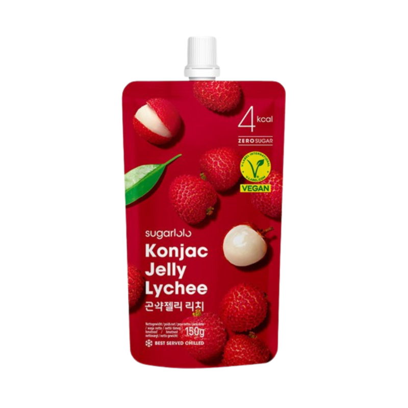 konjac jelly licsi