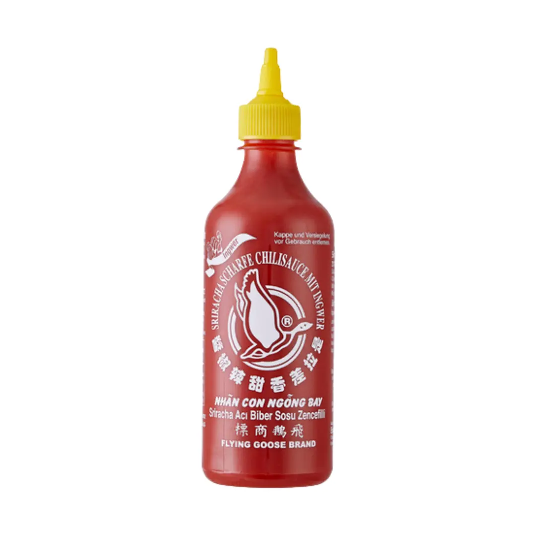 Sriracha gyömbér ízű chili szósz