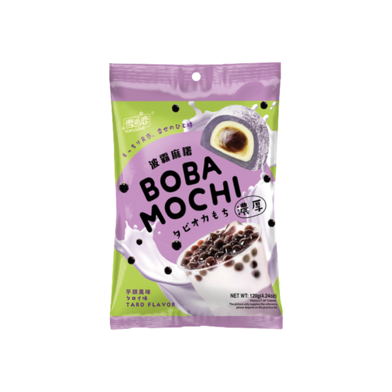 Boba mochi taro ízű