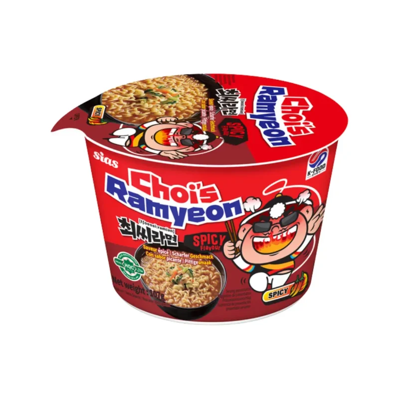 Choi's Ramyeon poharas csípős leves