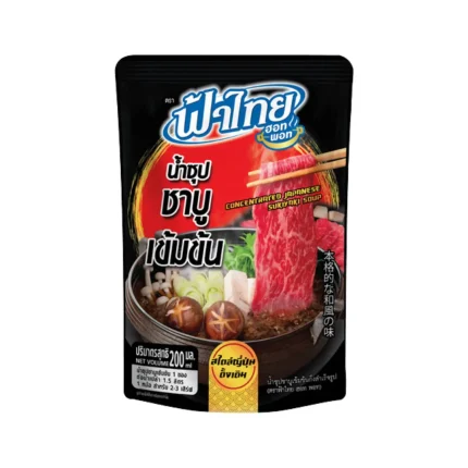 Sukiyaki ízű hot pot leves alap