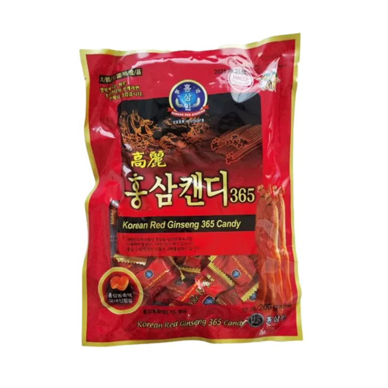 Koreai fekete-vörös ginzeng cukorka